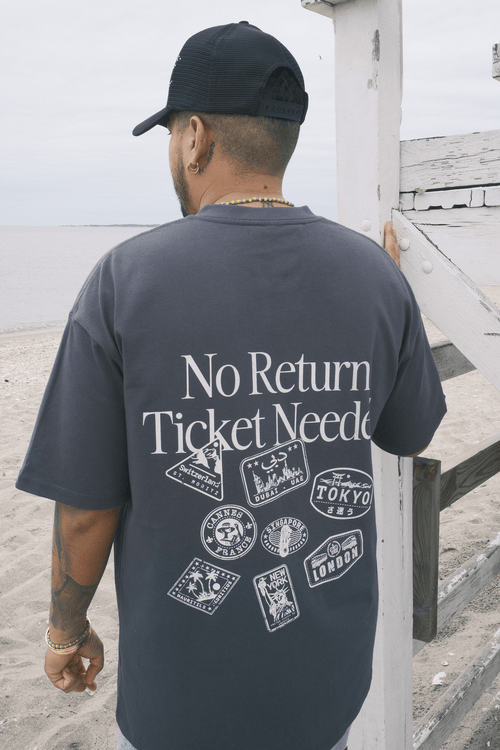 CR002 – No Return Ticket Needed Tee