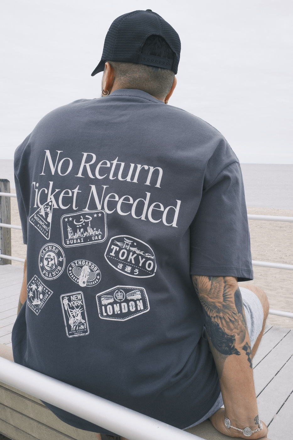 CR002 – No Return Ticket Needed Tee